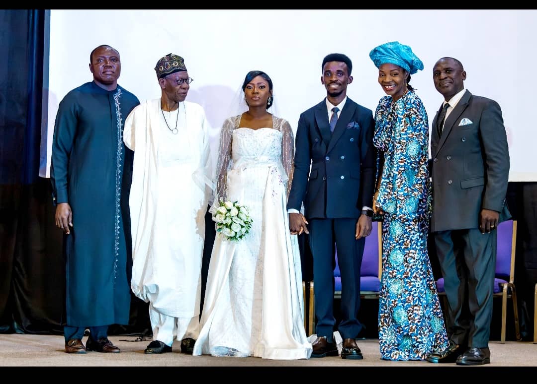 Lai Mohammed counsels new couple on patience, commitment