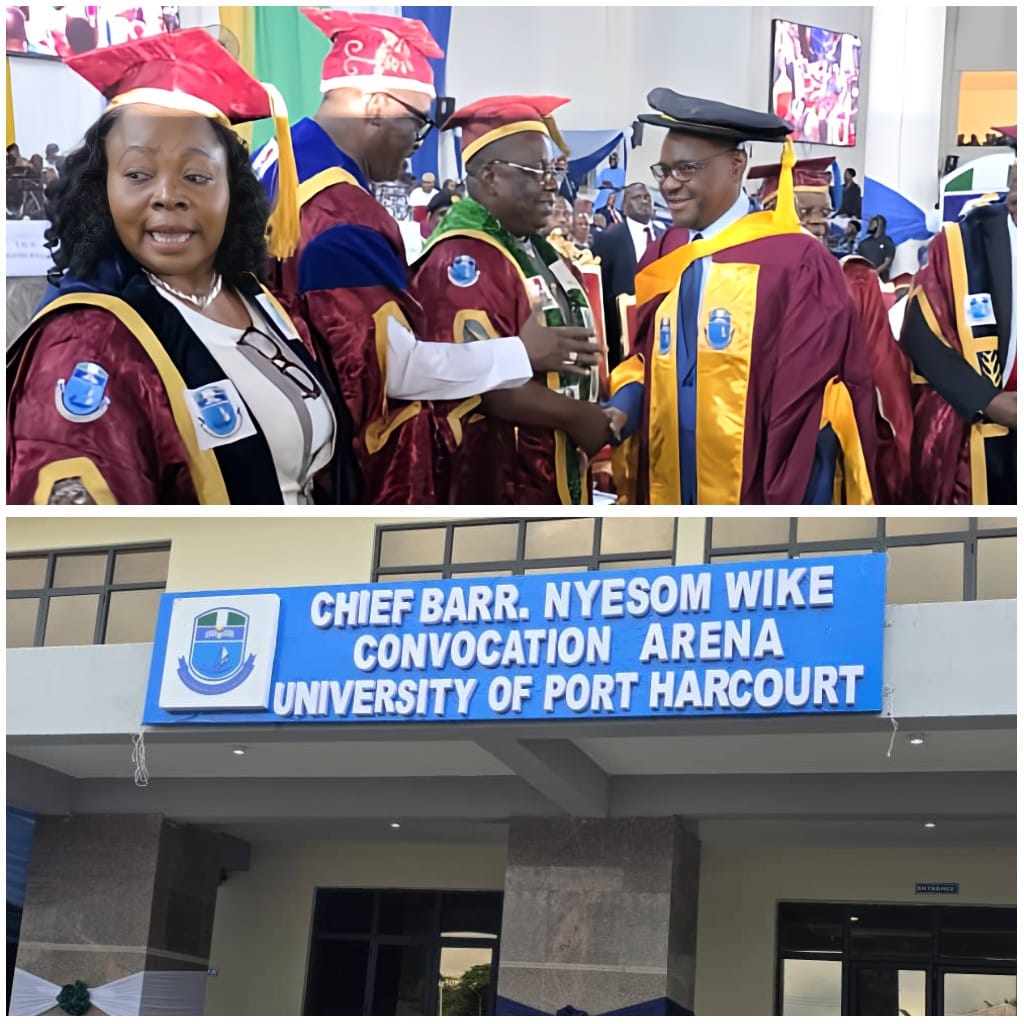 UNIPORT names convocation arena after Wike 