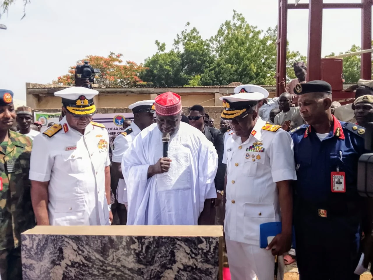 Naval chief inaugurates primary school in Kano