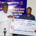 One-day Lagos gov. gets N1m award in Ikorodu