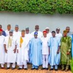 Tinubu meets APC governors ahead of NEC meeting ‎