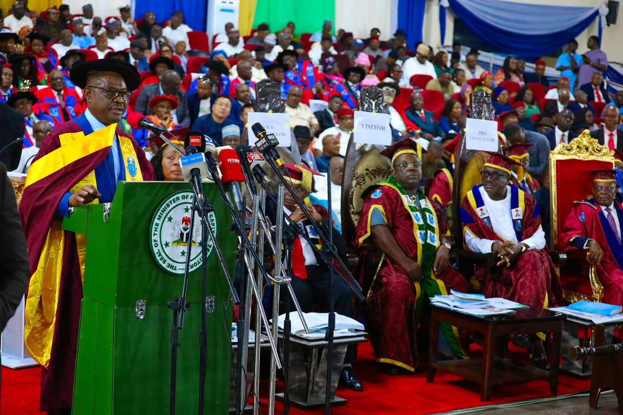 Wike reels out contributions to devt of UNIPORT, state university 