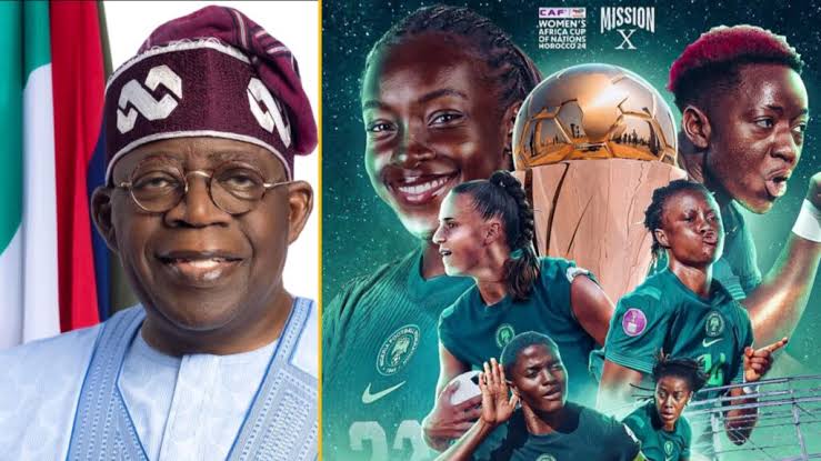 Tinubu hails Super Falcons on 10th WAFCON title
