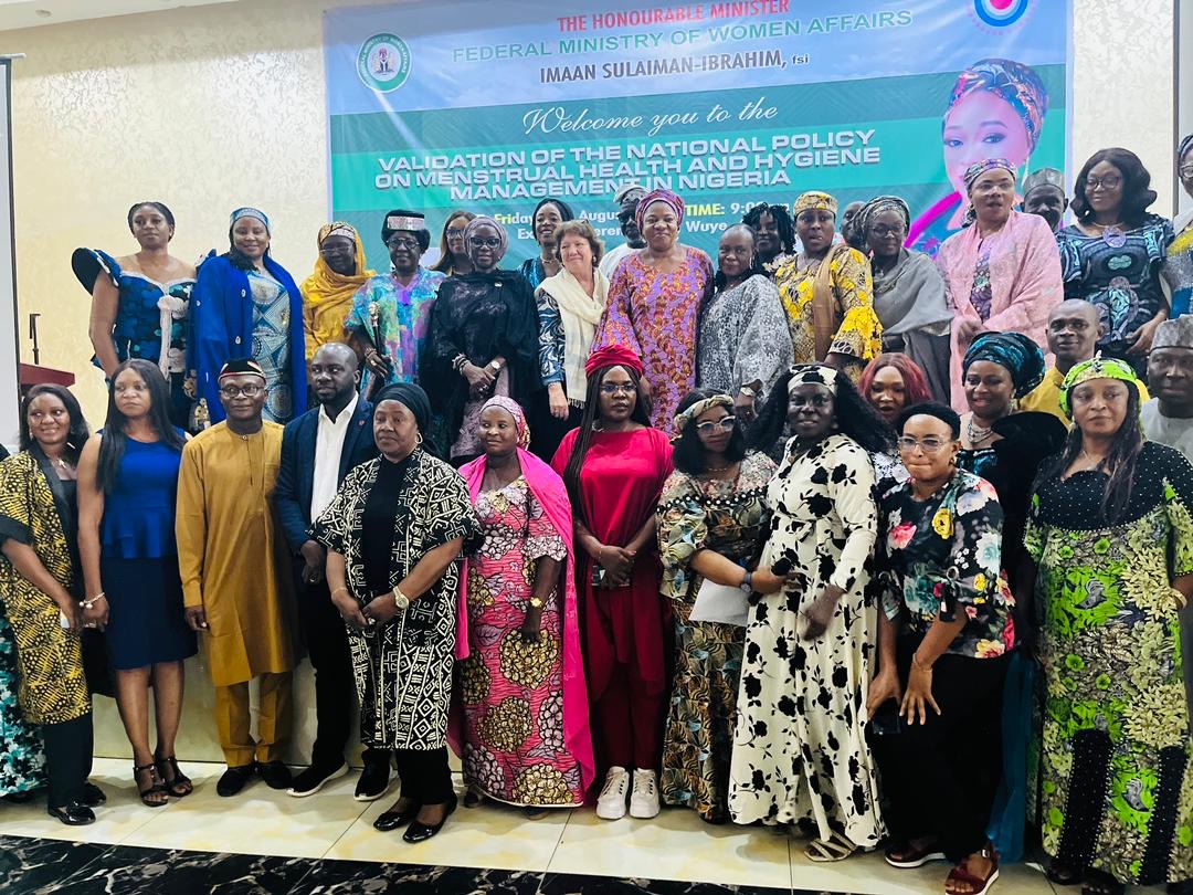 FG validates national menstrual health policy