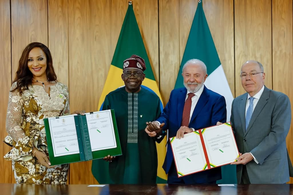 Nigeria, Brazil sign MoUs, Tinubu urges Petrobras’ return