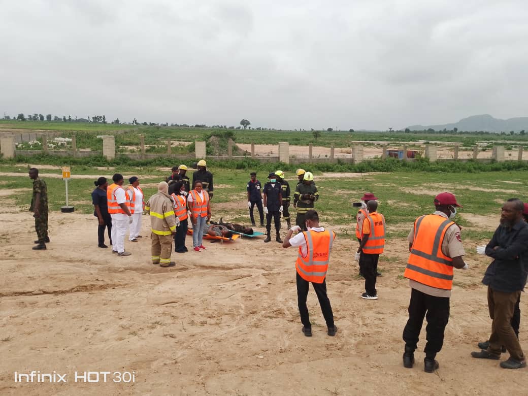 NAMA conducts simulation aircraft crash exercise at Abuja airport