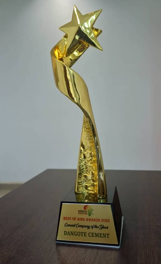 Dangote bags ‘Cement Company of the Year’ Award