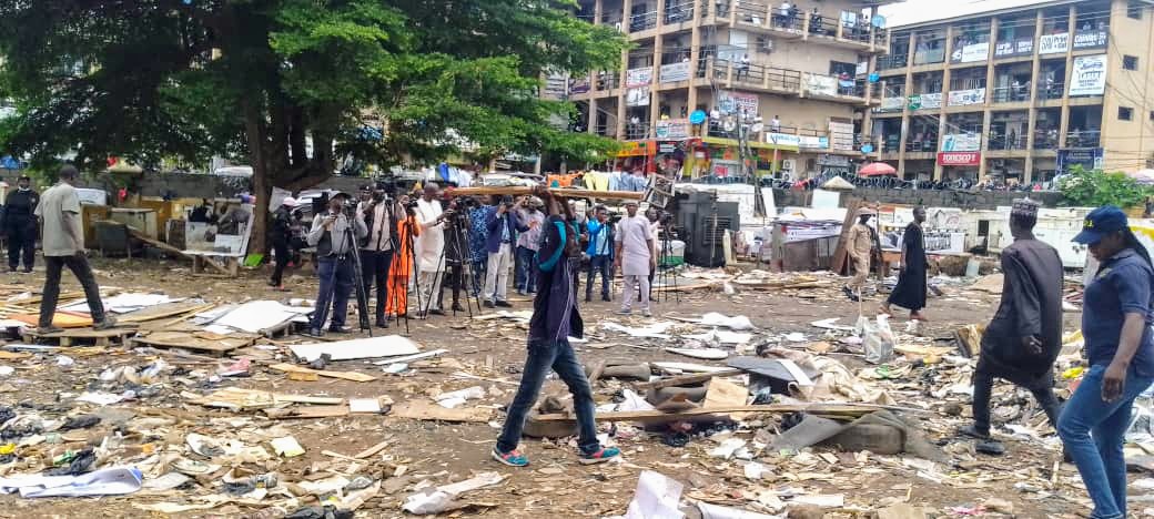 City sanitation: FCTA clears illegal occupants, traders around UTC 