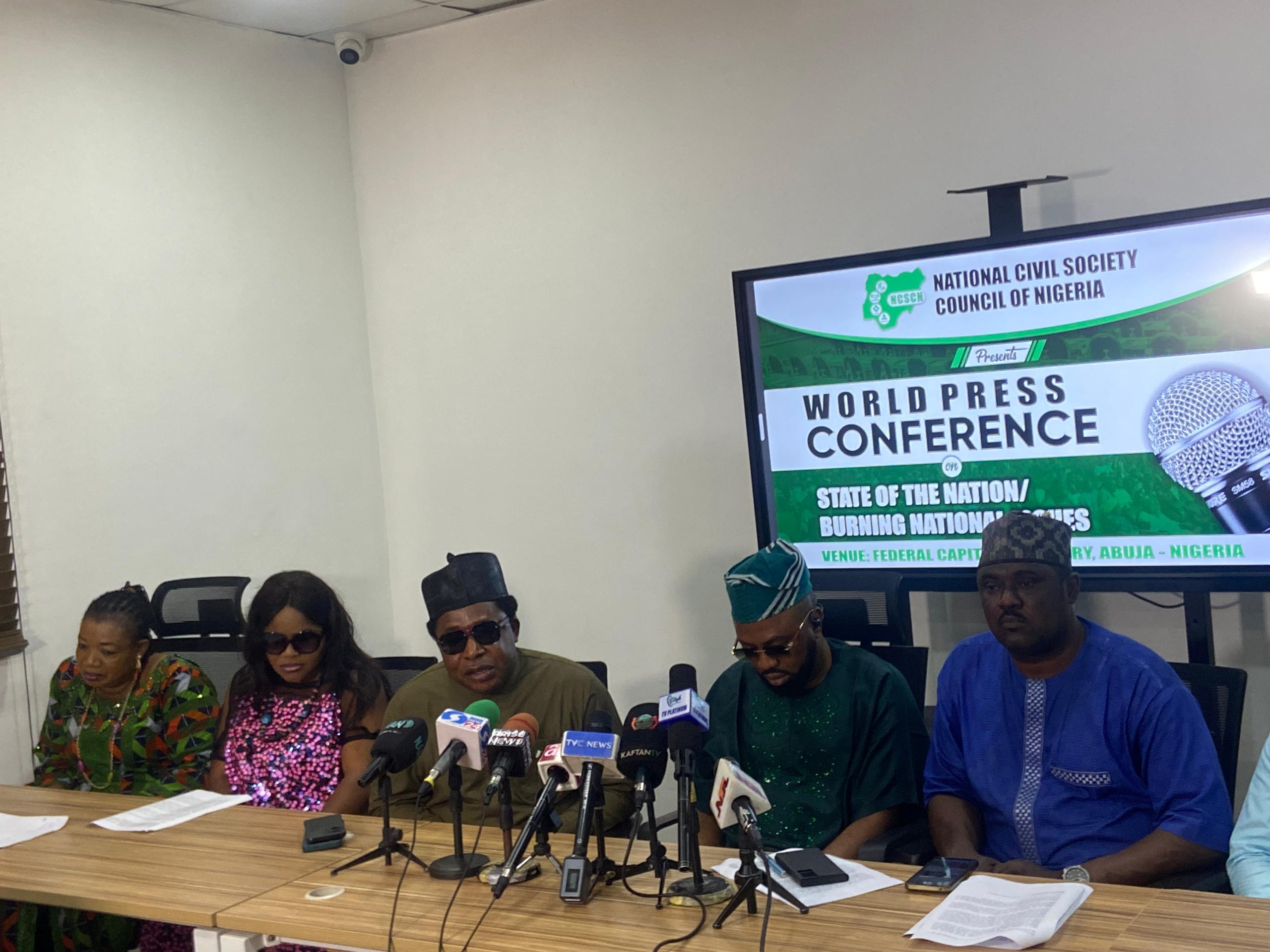 Civil society commends Ribadu, Buba, urges stronger security efforts