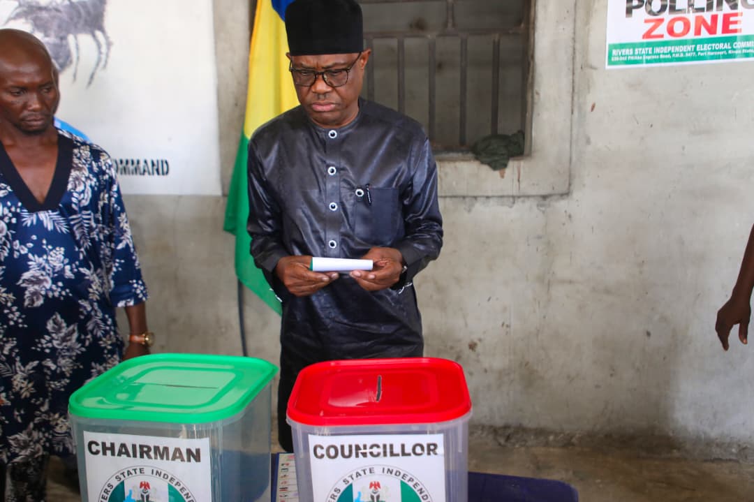 Wike hails Tinubu, commends turnout in Rivers LG elections