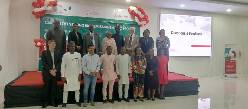 German Govt. supports climate-smart rice farming in 3 states