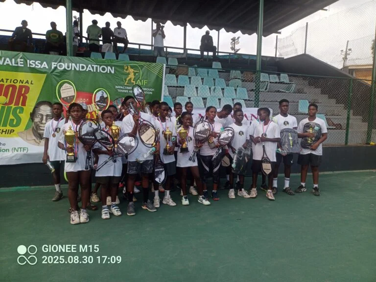 Atilola, Edwards claim gold at Lagos Junior Tennis