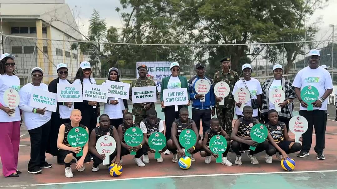DEPOWA President champions drug-free campaign in schools through sports