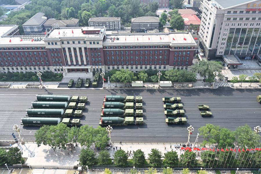 Photos: China holds parade for 80th anniversary of WWII victory