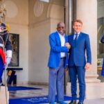 Tinubu, Macron hold meeting in Paris