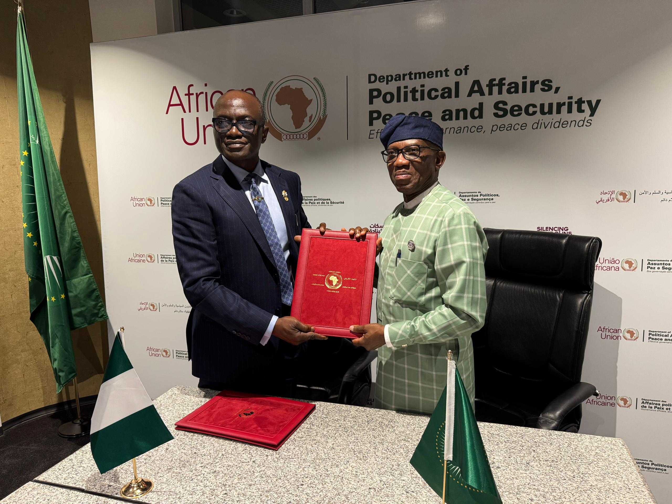 AU, Nigeria sign MoU on counterterrorism cooperation