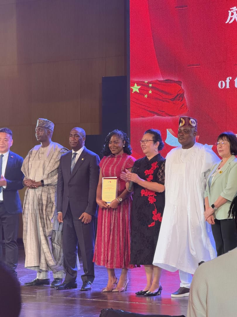 NAN correspondent receives China-Nigeria friendship youth contribution award