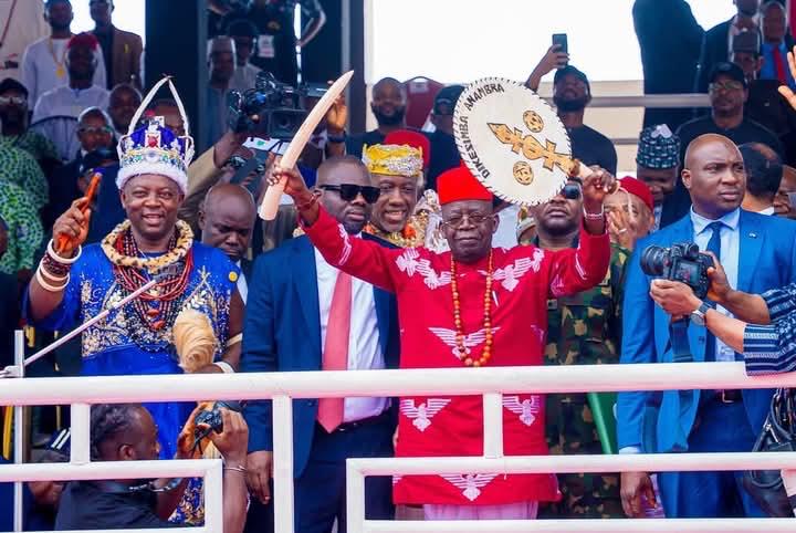 65th Independence: Igwe Asadu felicitates Tinubu, Mbah, hails resilience of Nigerians