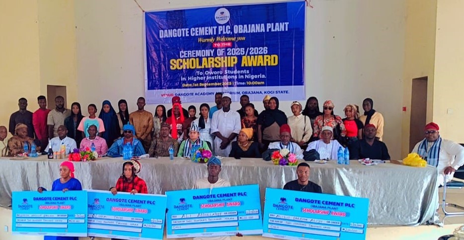 Kogi communities benefit from Dangote Cement scholarship