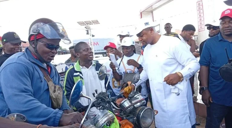 Foundation distributes free fuel to motorists in Benin