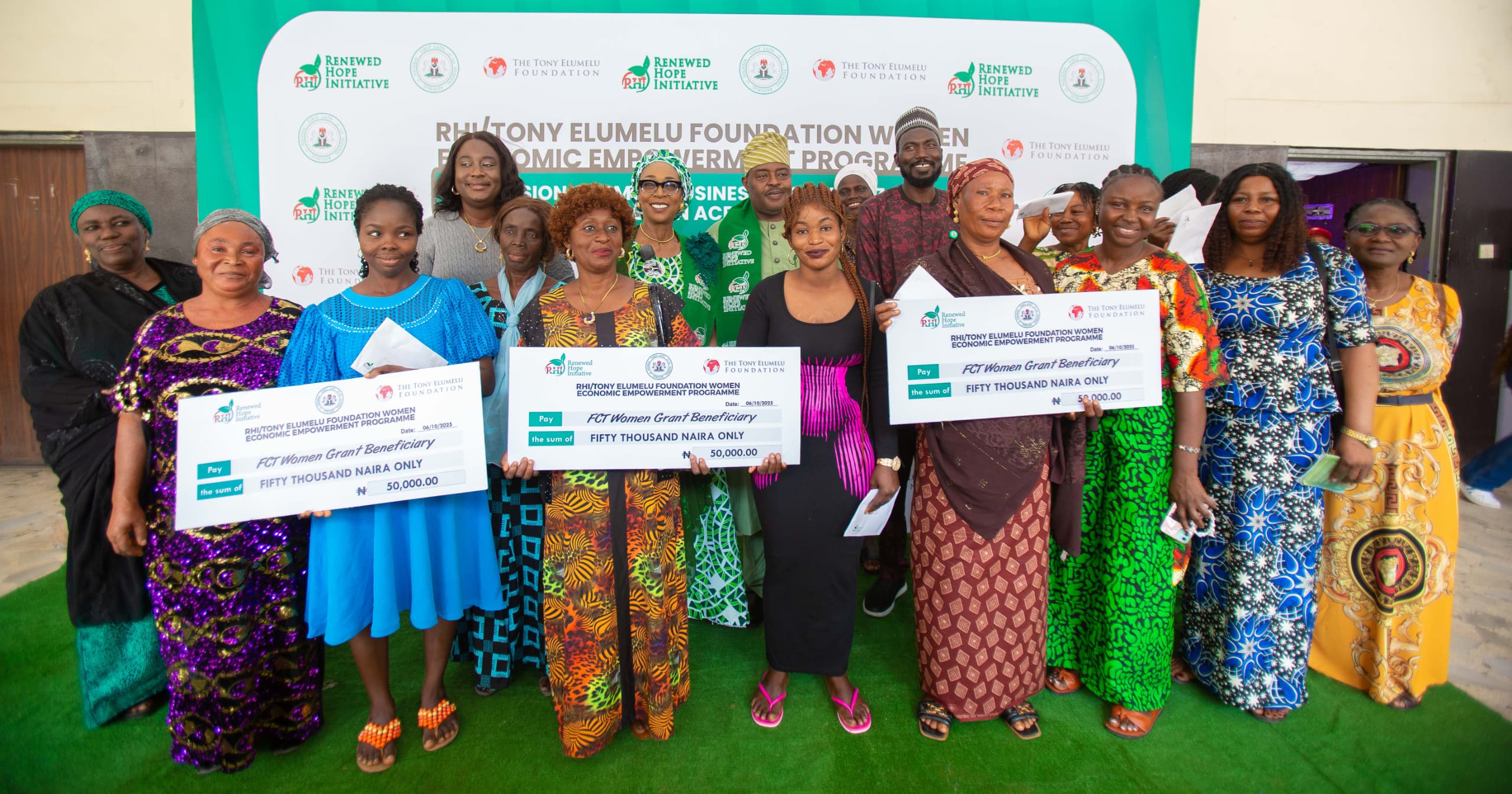 RHI, foundation unveil N25m recapitilisation grant for 500 women in FCT