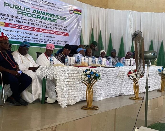 Lagos tasks residents on planning permits