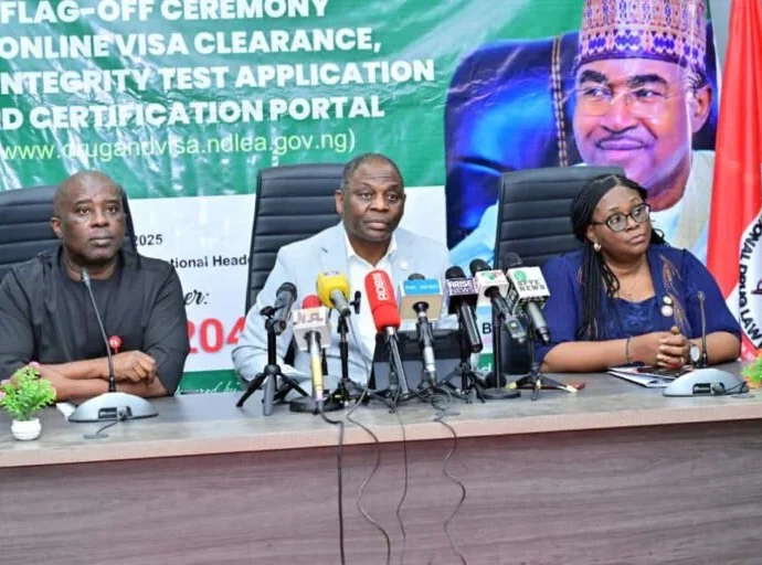 NDLEA inaugurates online portal for drug integrity test, visa clearance certificate