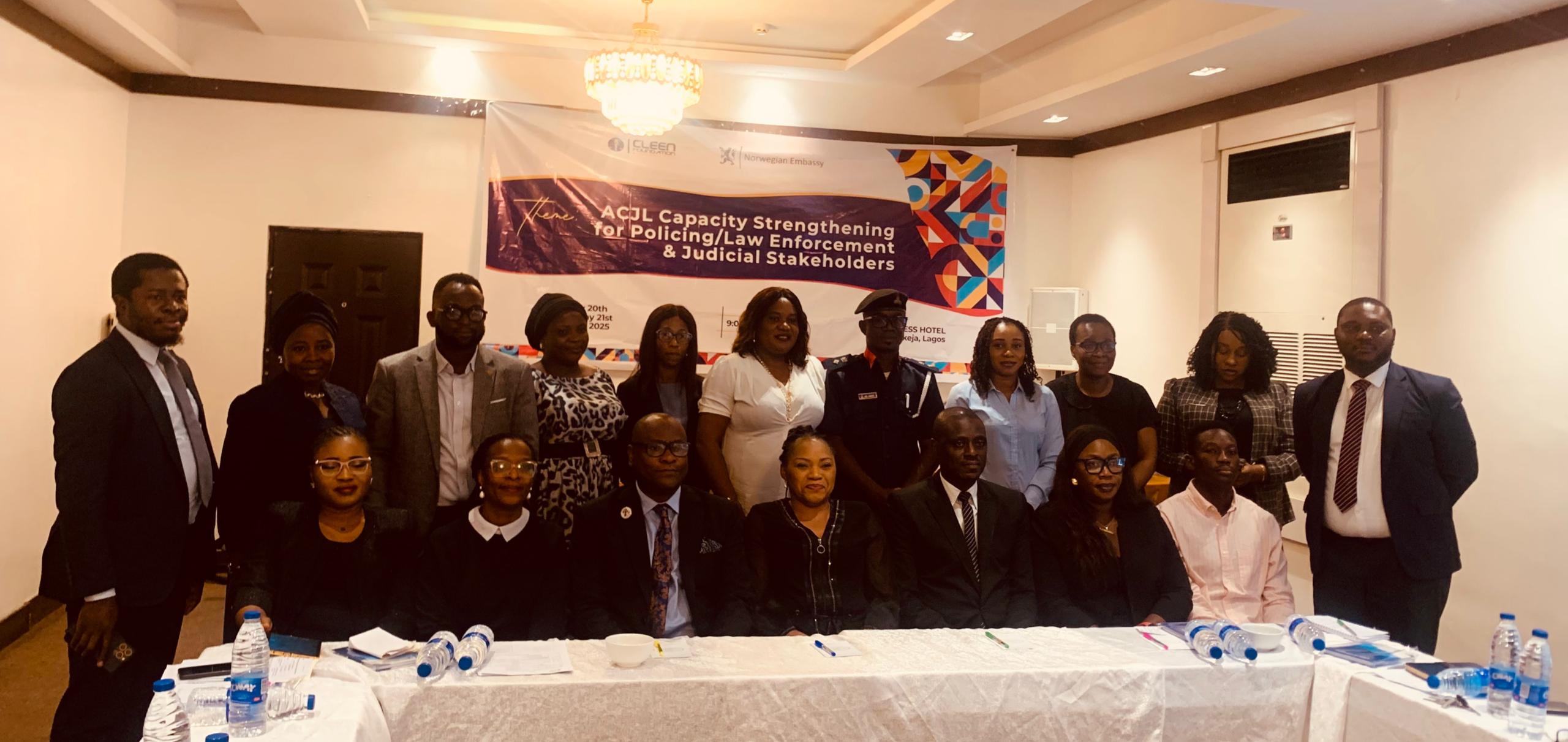 Stakeholders call for sustained criminal justice administration