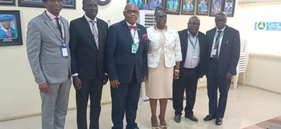 Asikhia unveils agenda to drive academic excellence in Caleb University Asikhia unveils agenda to drive academic excellence in Caleb University