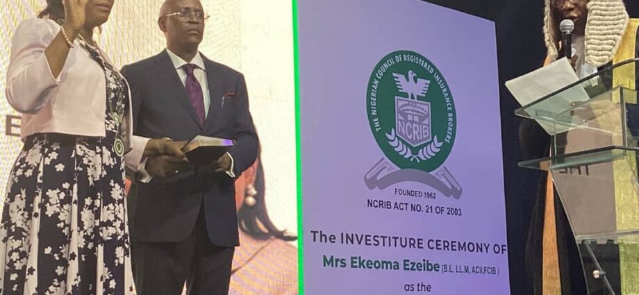NAICOM tasks new NCRIB president on innovation, professionalism, trust NAICOM tasks new NCRIB president on innovation, professionalism, trust