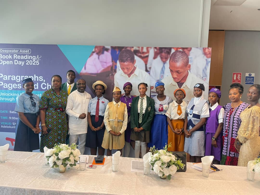 TotalEnergies urges students to embrace reading culture, purposeful learning