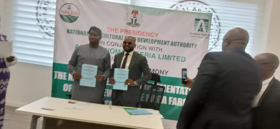 NALDA, Arzikin Noma sign MoU on mega farm project