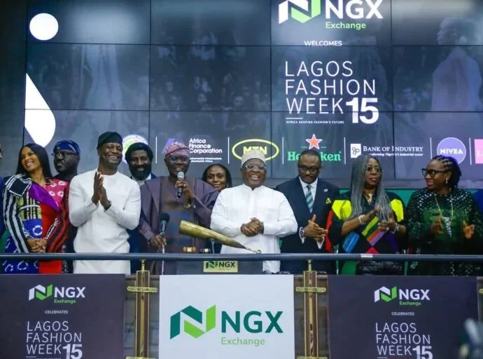 Sanwo-Olu performs NGX closing gong ceremony, commits to advancing creative industry Sanwo-Olu performs NGX closing gong ceremony, commits to advancing creative industry