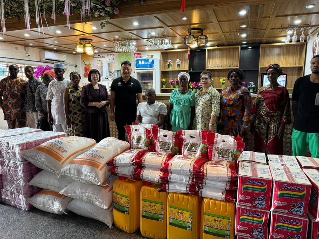 Chinese community donates N5m food items to low-income families