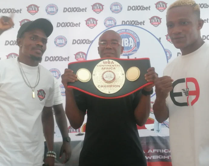 Nigerian boxer battles Benin Republic counterpart in WBA Africa title bout