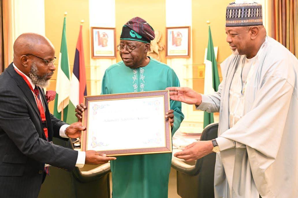Tinubu hails Prof. Adenle, winner of global food, peace award
