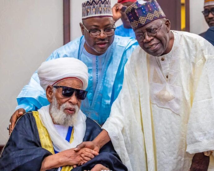‎Sheikh Dahiru Bauchi was a moral compass to the nation — Tinubu ‎