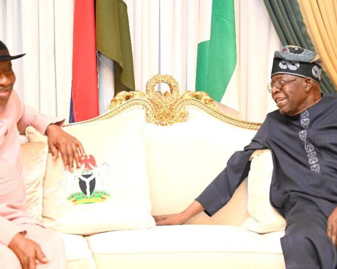 Guinea-Bissau: Jonathan briefs Tinubu, urges ECOWAS to engage military leader