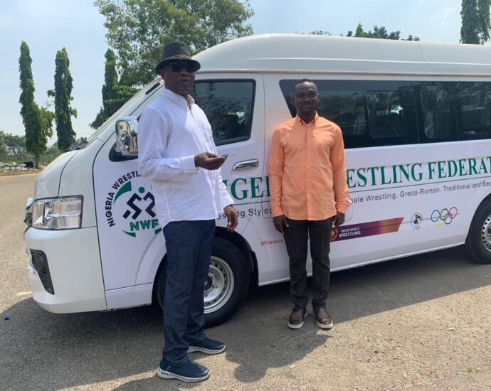 NWF President donates bus, urges discipline ahead of Islamic Games