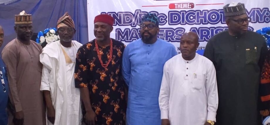 Rep. calls for abolition of HND/BSc dichotomy