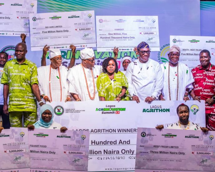 Lagos splashes N150m to 2025 agrithon finalists Lagos splashes N150m to 2025 agrithon finalists