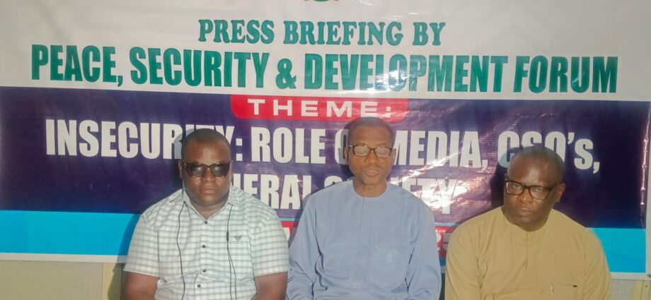 CSO urges media, general public to support security forces to combat insecurity