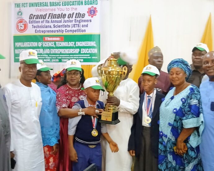 FCT-UBEB entrenching science, technology innovation in basic schools 