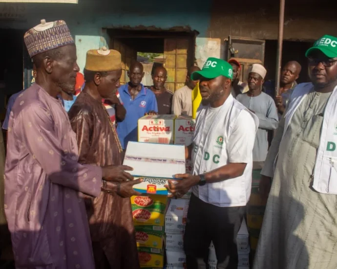 NEDC distributes food Items to vulnerable groups in Adamawa