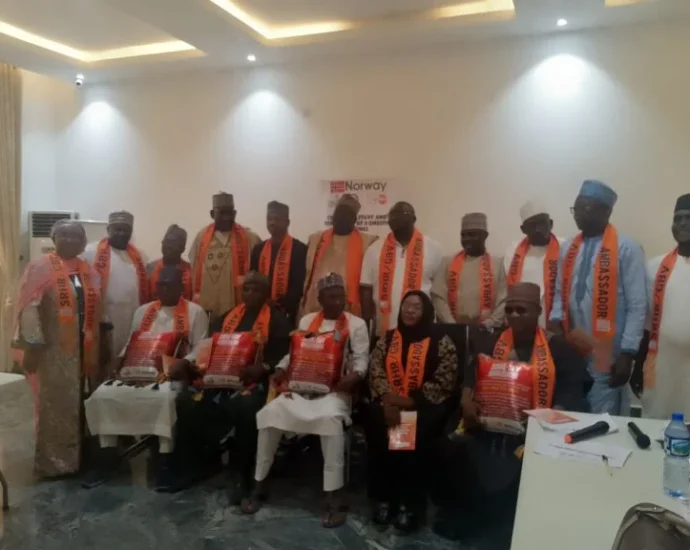 Kaduna lawmakers decorated as SGBV ambassadors Kaduna lawmakers decorated as SGBV ambassadors