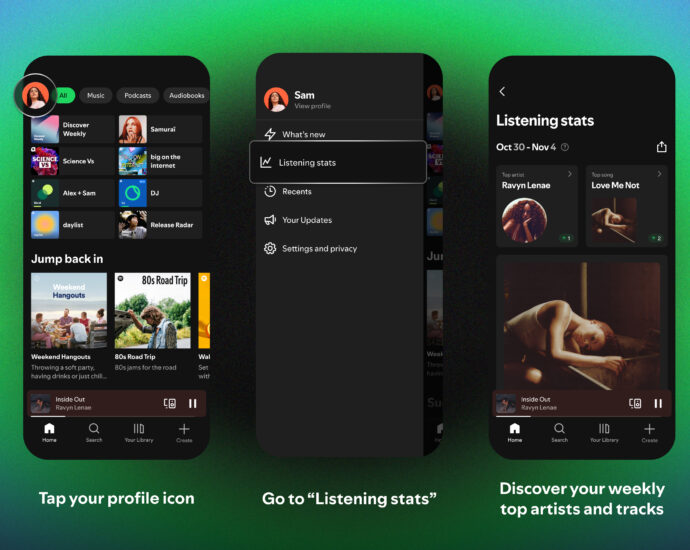Spotify unveils new feature for weekly music recaps Spotify unveils new feature for weekly music recaps