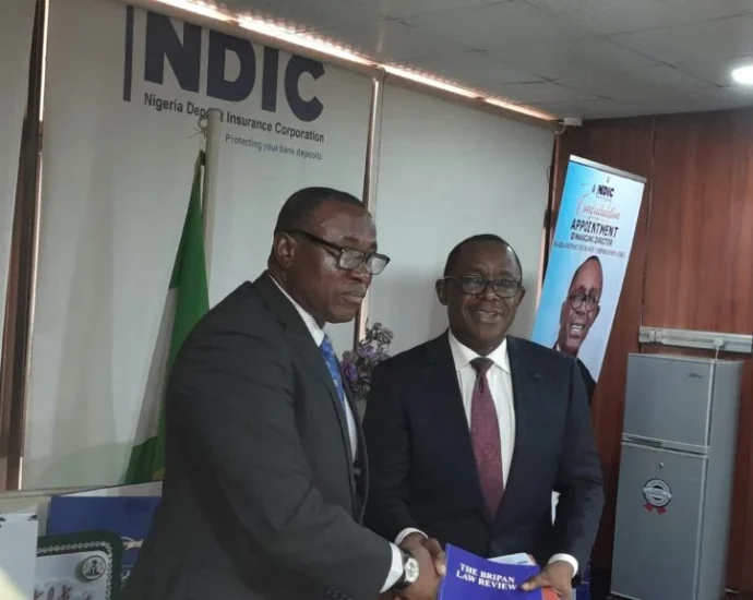 NDIC, BRIPAN deepen cooperation on insolvency law implementation