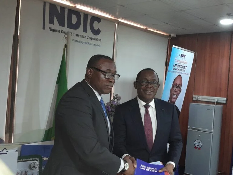 NDIC, BRIPAN deepen cooperation on insolvency law implementation