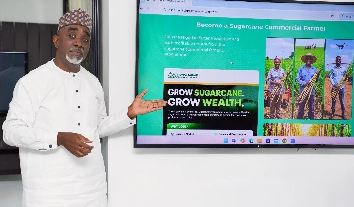 FG inaugurates sugarcane outgrower devt. programme FG inaugurates sugarcane outgrower devt. programme