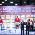 World Sambo Championships: Ajibade makes history with bronze